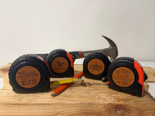 Custom Engraved Tape Measure